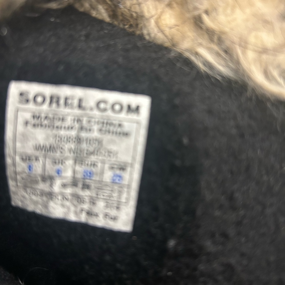 Meghan Markle Sorel Women's Lace Up Boots - Brown and Gray - Picture 7 of 8